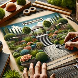 Gestaltung von Gartenwegen und Terrassen